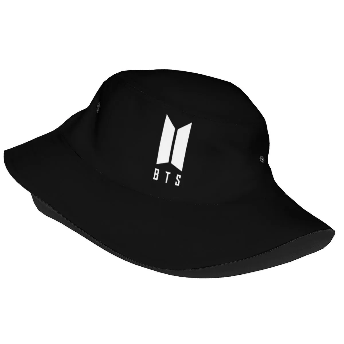 BTS logo Bucket Hat Black