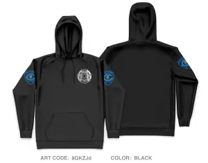 Colcord Police Dept Core Men's Hooded Performance Sweatshirt - 8GKZJd