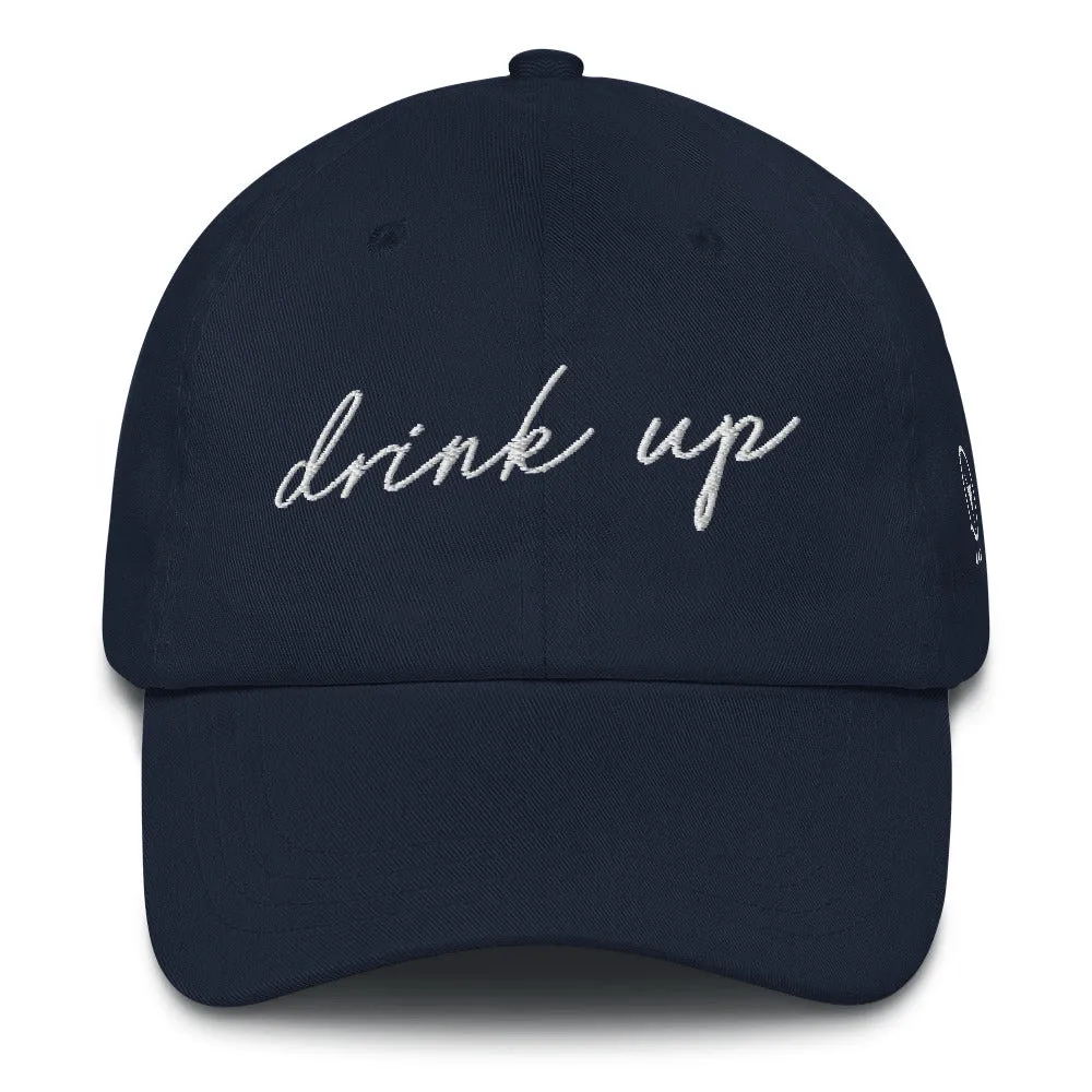 Drink Up Dad Hat