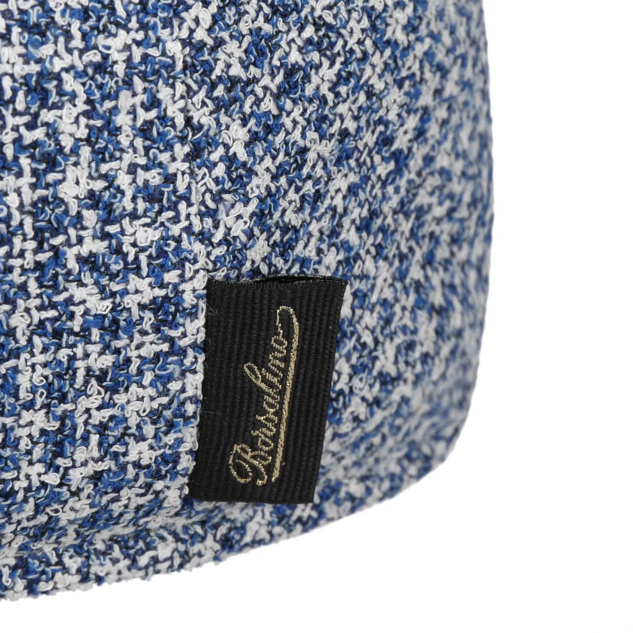 Light Check Flat Cap by Borsalino