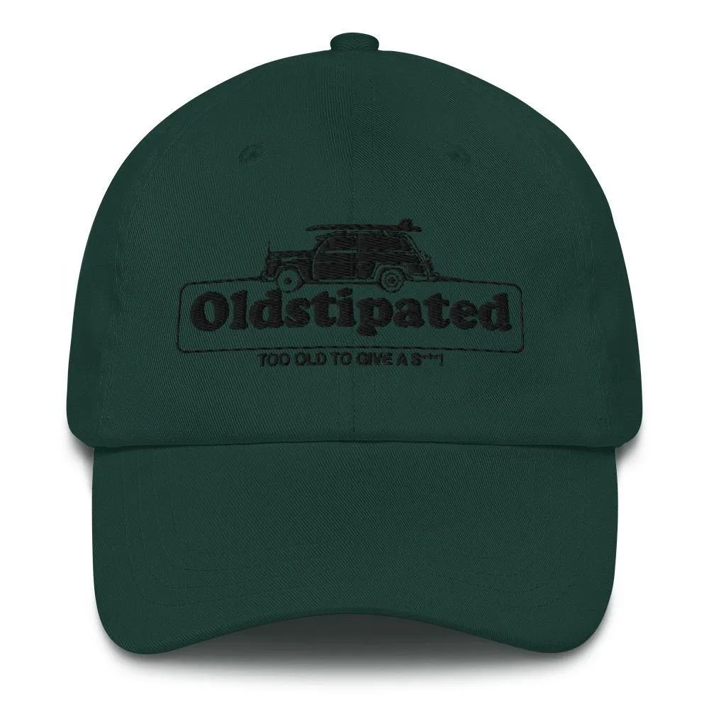 OLDSTIPATED Too Old To Give A Sh***! hat