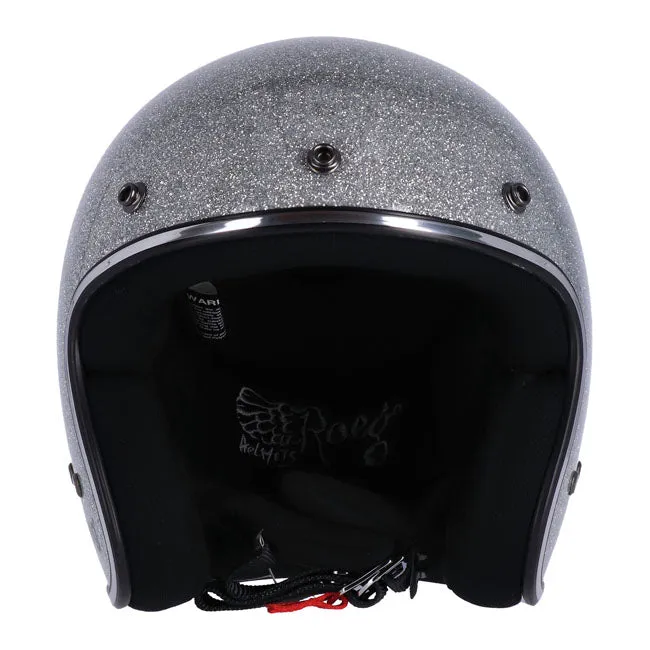 ROEG JETT HELMET DISCO BALL SILVER